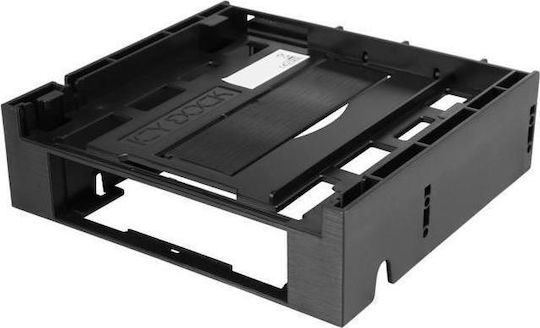 Icy Dock Flex-Fit Duo 5.25 Inch External Bay to 3.5 Inch HDD/Device Bay And Ultra Slim ODD Bay Mounting Kit Bracket Μαύρο MB343SPO