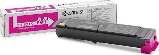 Kyocera TK-5215M Γνήσιο Toner Laser Εκτυπωτή Ματζέντα 15000 Σελίδων (1T02R6BNL0)