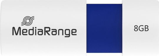 MediaRange 8GB USB 2.0 Stick Ασημί
