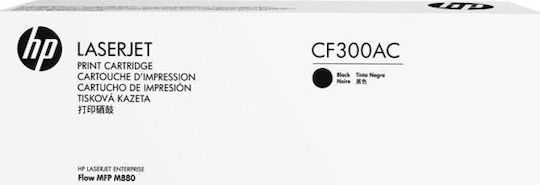 HP 827A Black Toner Contract Γνήσιο Toner Laser Εκτυπωτή Μαύρο CF300AC