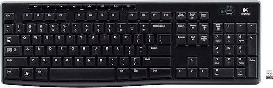 Logitech Wireless Keyboard K270 Πληκτρολόγιο Αγγλικό US