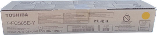 Toshiba T-FC505E Γνήσιο Toner Laser Εκτυπωτή Κίτρινο 33600 Σελίδων 6AJ00000147