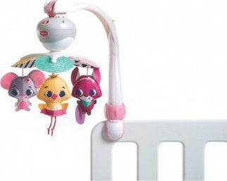 Tiny Love Μόμπιλε Κούνιας και Καροτσιού με Μουσική Princess Tales Take Along για Νεογέννητα