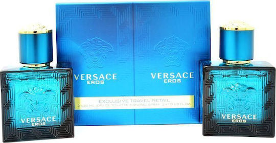 Versace Ανδρικό Σετ με Eau de Toilette 2τμχ