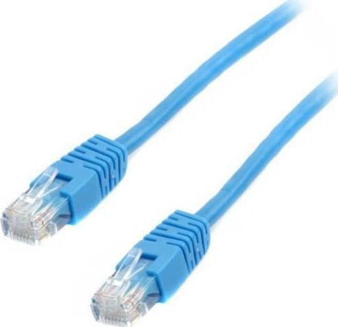 Cablexpert U/UTP Cat.6 Καλώδιο Δικτύου Ethernet 0.25m Μπλε 1τμχ PP6U-0.25M/B