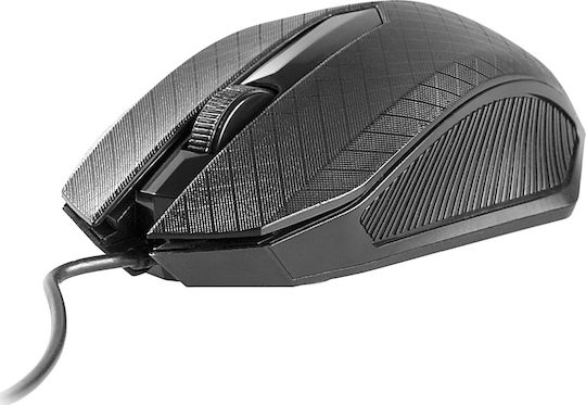 Tracer Click Ενσύρματο Ποντίκι Μαύρο