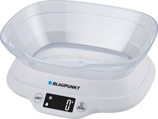 Blaupunkt FKS501 Ψηφιακή Ζυγαριά Κουζίνας 1gr/5kg Λευκή