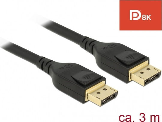 DeLock Cable DisplayPort male - DisplayPort male 3m (85661)