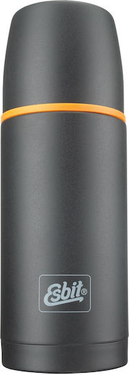 Esbit VF750ML Μπουκάλι Θερμός Ανοξείδωτο BPA Free 500ml Μαύρο με Καπάκι-Κύπελλο