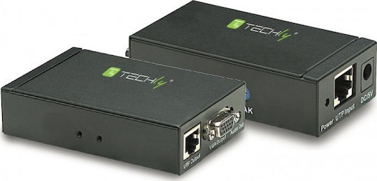 Techly EX-DL344 VGA/Audio Extender 300m Cat5/5e/6