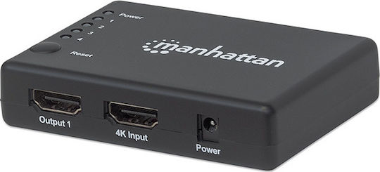 Manhattan 207706 UHD 1 είσοδος/4 έξοδοι HDMI Splitter