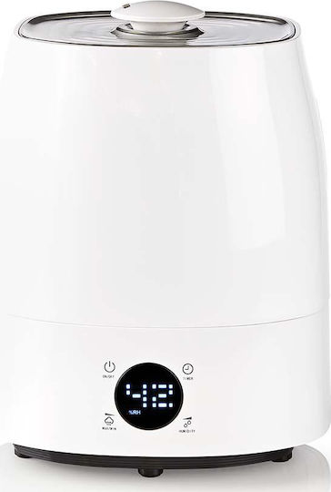 Nedis HUMI120CWT Υγραντήρας Υπερήχων 110W για Χώρους 50m²