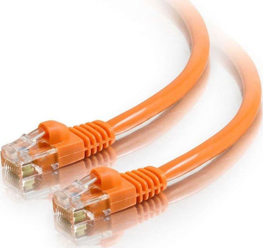 Goobay S/FTP Cat.7 Καλώδιο Δικτύου Ethernet 0.5m Πορτοκαλί 1τμχ 91579