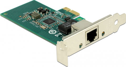 DeLock Ενσύρματη Κάρτα Δικτύου Gigabit (1Gbps) Ethernet PCI-e 89942