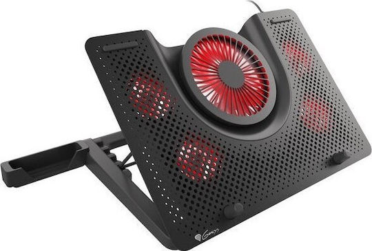 Genesis Oxid 550 Cooling Pad για Laptop έως 17.3" με 5 Ανεμιστήρες και Φωτισμό