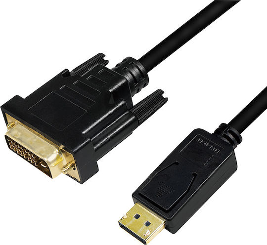 LogiLink Cable DVI-D male - DisplayPort male 3m (CV0132)