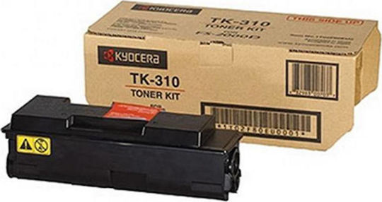 Kyocera TK-310 Γνήσιο Toner Laser Εκτυπωτή Μαύρο 12000 Σελίδων 1T02F80EUC