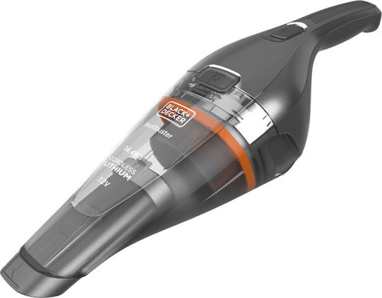 Black & Decker NVC 220 WC QW Επαναφορτιζόμενο Σκουπάκι Χειρός 7.2V Γκρι