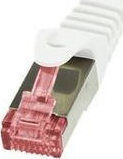 LogiLink S/FTP Cat.6 Καλώδιο Δικτύου Ethernet 2m Λευκό 1τμχ CQ2051S