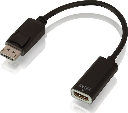 Lindy Μετατροπέας DisplayPort male σε HDMI female 1τμχ 41718