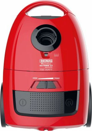 Thomas Eco Power 2.0 Ηλεκτρική Σκούπα 700W με Σακούλα 3lt Κόκκινη