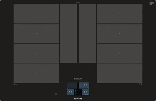 Siemens Επαγωγική Εστία Αυτόνομη με Λειτουργία Κλειδώματος 79.2x51.2εκ. EX801KYW1E