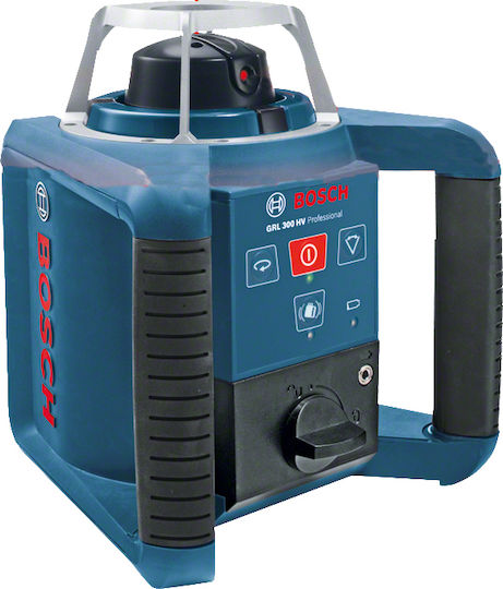 Bosch GRL 300 HV Professional Set Αυτορυθμιζόμενο Περιστροφικό Αλφάδι Laser Κόκκινης Δέσμης 9V