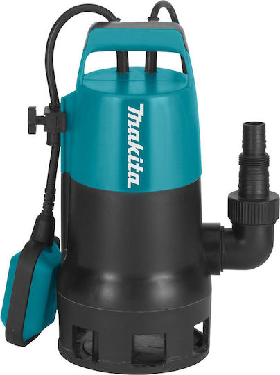 Makita Τριφασική Αντλία Ακαθάρτων / Λυμάτων 0.5hp με Φλοτέρ PF0410