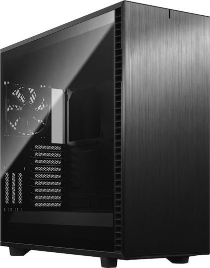 Fractal Design Define 7 XL Dark Tempered Glass Gaming Midi Tower Κουτί Υπολογιστή με Πλαϊνό Παράθυρο Μαύρο