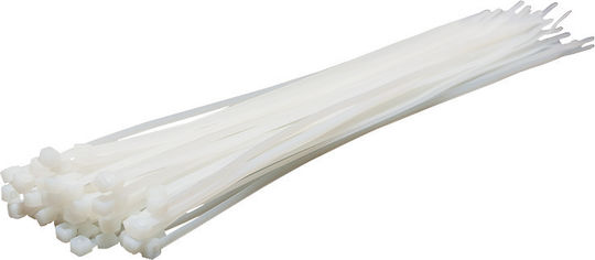 LogiLink Δεματικά Καλωδίων 300x2.5mm Λευκό 100τμχ KAB0004