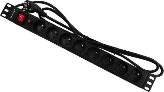 Qoltec Πολύπριζο Rack 53996