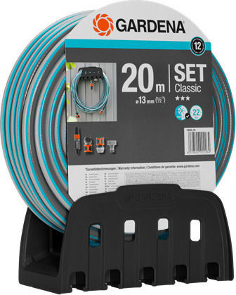Gardena Classic Λάστιχο Ποτίσματος Σετ 1/2" 20m 18005-50