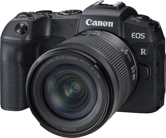 Canon EOS RP Mirrorless Φωτογραφική Μηχανή Kit (RF 24-105mm F4-7.1 IS STM) Μαύρη
