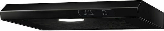 Respekta DH 630 SL Ελεύθερος Απορροφητήρας 60cm Μαύρος