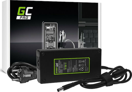 Green Cell Φορτιστής Laptop 240W 19.5V 12.3A για Dell με Αποσπώμενο Καλώδιο Τροφοδοσίας AD106P