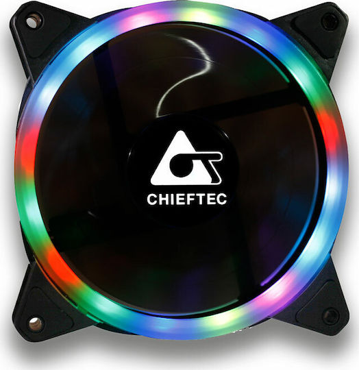 Chieftec AF-12RGB Case Fan 120mm με Σύνδεση 6-Pin