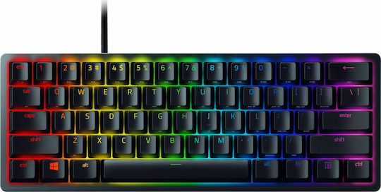 Razer Huntsman Mini Gaming Μηχανικό Πληκτρολόγιο 60% με RGB φωτισμό (Αγγλικό US)