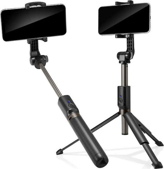 Spigen S540W Selfie Stick Τρίποδο Κινητού με Bluetooth Μαύρο