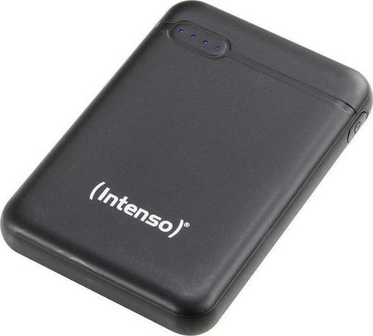 Intenso XS Power Bank 5000mAh με Θύρα USB-A και Θύρα USB-C Μαύρο