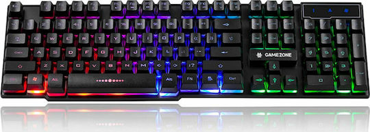Tracer Gamezone Loccar Gaming Πληκτρολόγιο με RGB φωτισμό (Αγγλικό US)
