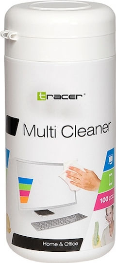 Tracer Multi Cleaner Wet Wipes Καθαριστικό Οθόνης 100τμχ TRASRO20130