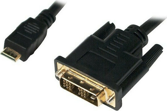 LogiLink Cable DVI-D male - mini HDMI male 2m (CHM004)