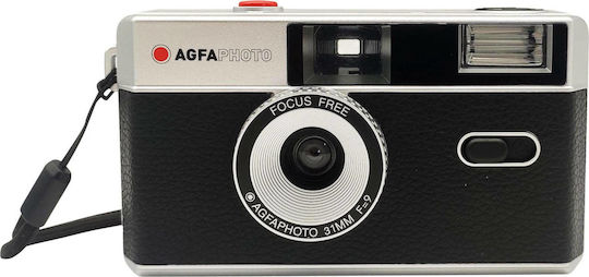 AgfaPhoto Analogue 35mm Φωτογραφική Μηχανή με Film Black