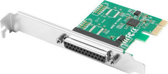 Lanberg Κάρτα PCIe σε μία θύρα DB25 Parallel (PCE-LPT-001)