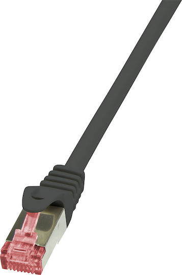 LogiLink S/FTP Cat.6 Καλώδιο Δικτύου Ethernet 3m Μαύρο 1τμχ CQ2063S