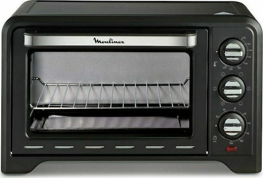 Moulinex Optimo OX4448 Ηλεκτρικό Φουρνάκι 19lt Χωρίς Εστίες με Αέρα
