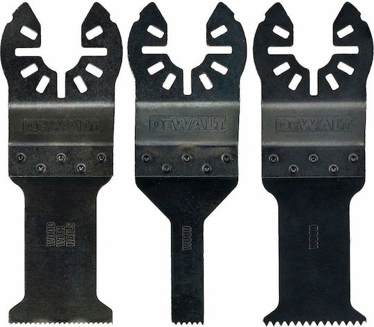 Dewalt Λάμες Πολυεργαλείων 3τμχ DT20713