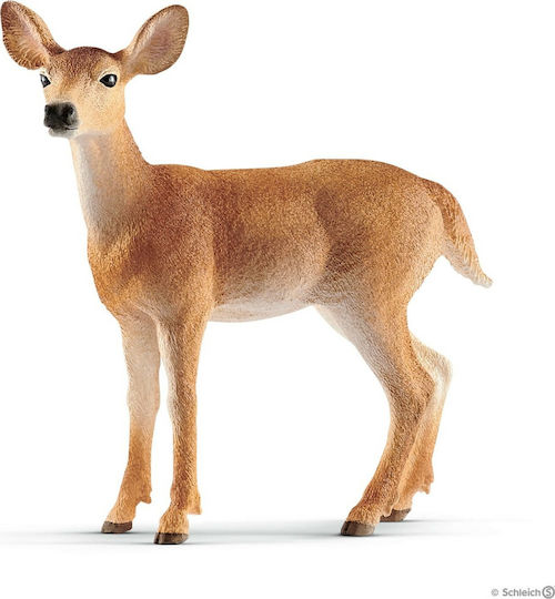 Schleich-S White Tailed Doe για 3+ Ετών 8.5εκ. (Διάφορα Σχέδια) 1τμχ 14819