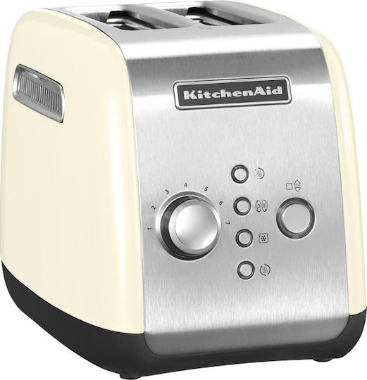 Kitchenaid 5KMT221BAC Φρυγανιέρα 2 Θέσεων 1100W Μπεζ