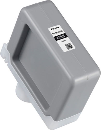 Canon PFI-1100 Γνήσιο Μελάνι Εκτυπωτή InkJet Matte Μαύρο (0849C001)